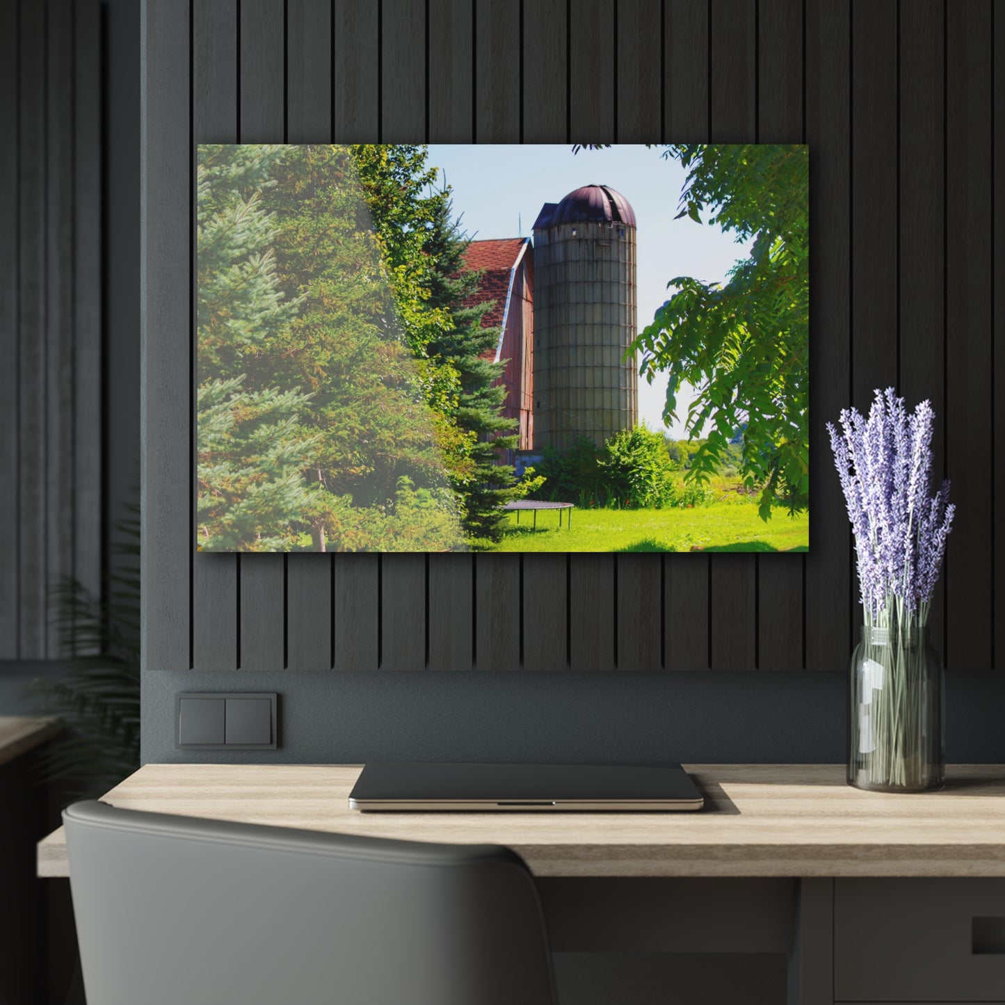 U R There Photography Atwell Road Hidden Rustic Farmhouse Acrylic Wall Print