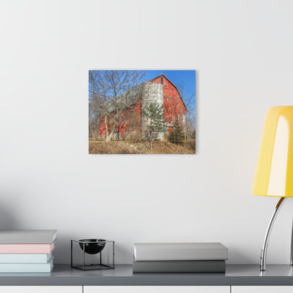 U R There Photography Van Dyke Red I Rustic Farmhouse Acrylic Wall Print