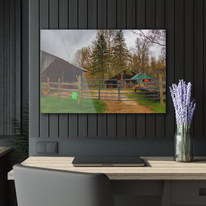U R There Photography Castle Roadside Greys Rustic Farmhouse Acrylic Wall Print