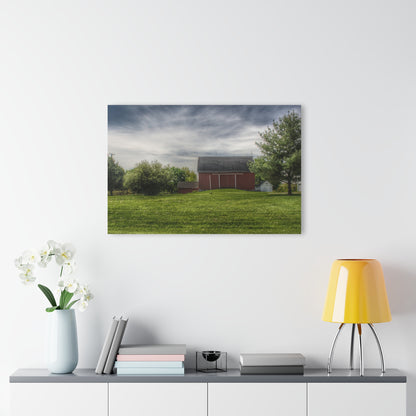 U R There Photography Kings Mill Red I Rustic Farmhouse Acrylic Wall Print