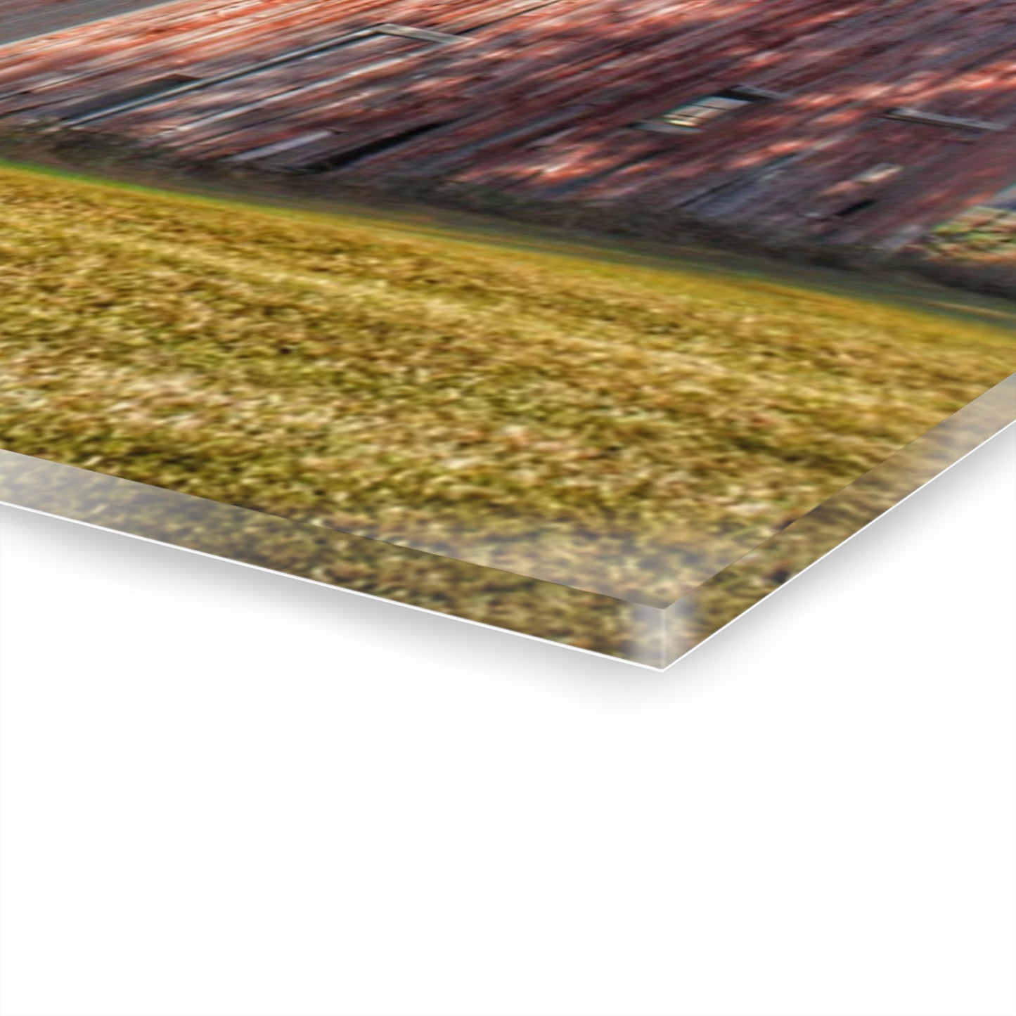 U R There Photography Fargo Road Saltbox Rustic Farmhouse Acrylic Wall Print