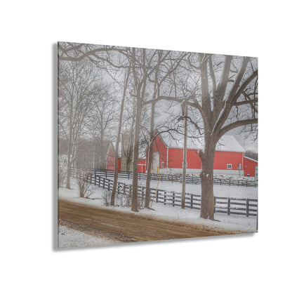 U R There Photography Barns of Barber Road I Rustic Farmhouse Acrylic Wall Print