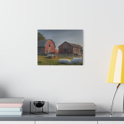 U R There Photography Irish Road Old Reds I Rustic Farmhouse Acrylic Wall Print