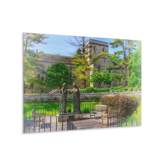 U R There Photography Saint Hugos of the Hills I Rustic Farmhouse Acrylic Wall Print