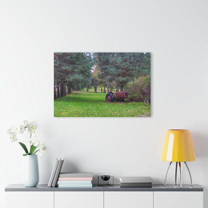U R There Photography Casey Road Yard Art II Rustic Farmhouse Acrylic Wall Print