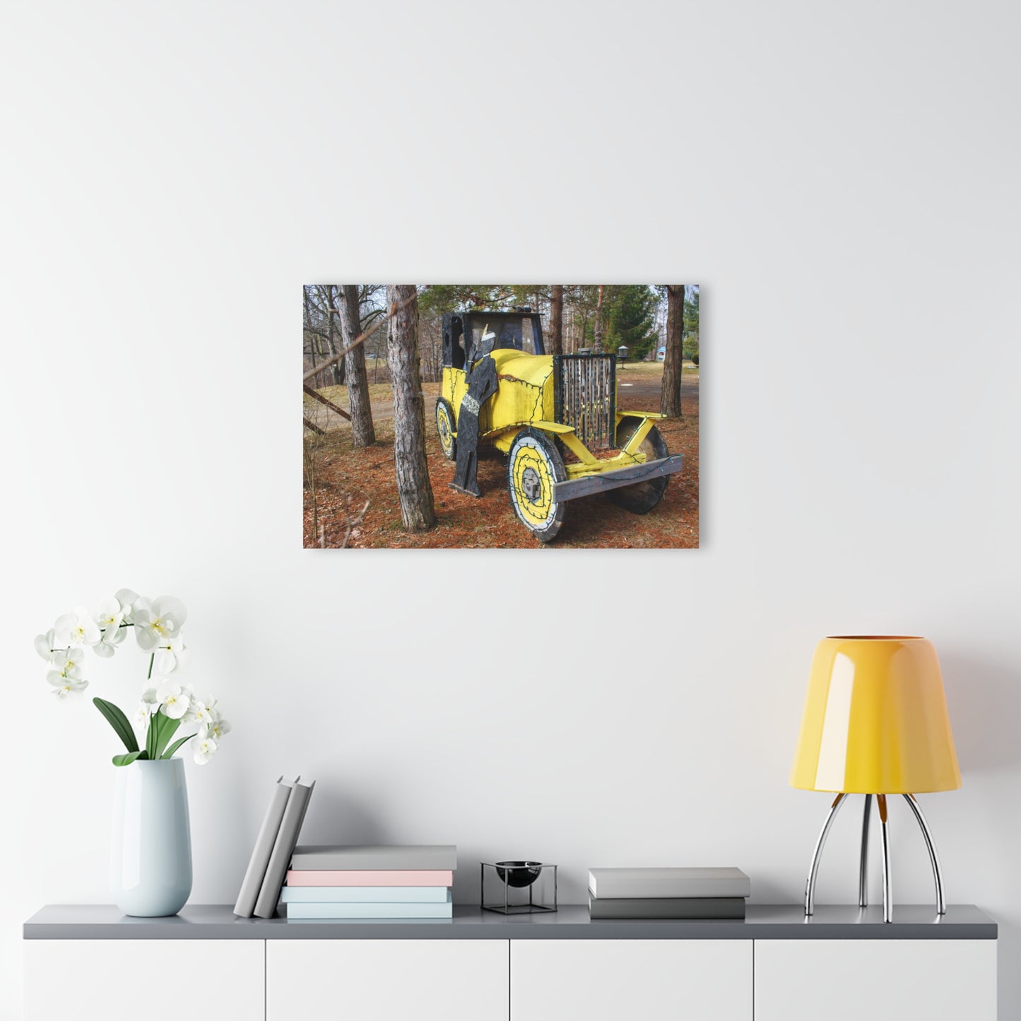 U R There Photography Hickory Place Yard Art II Rustic Farmhouse Acrylic Wall Print
