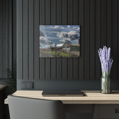 U R There Photography Sutton Road Haybarn Rustic Farmhouse Acrylic Wall Print