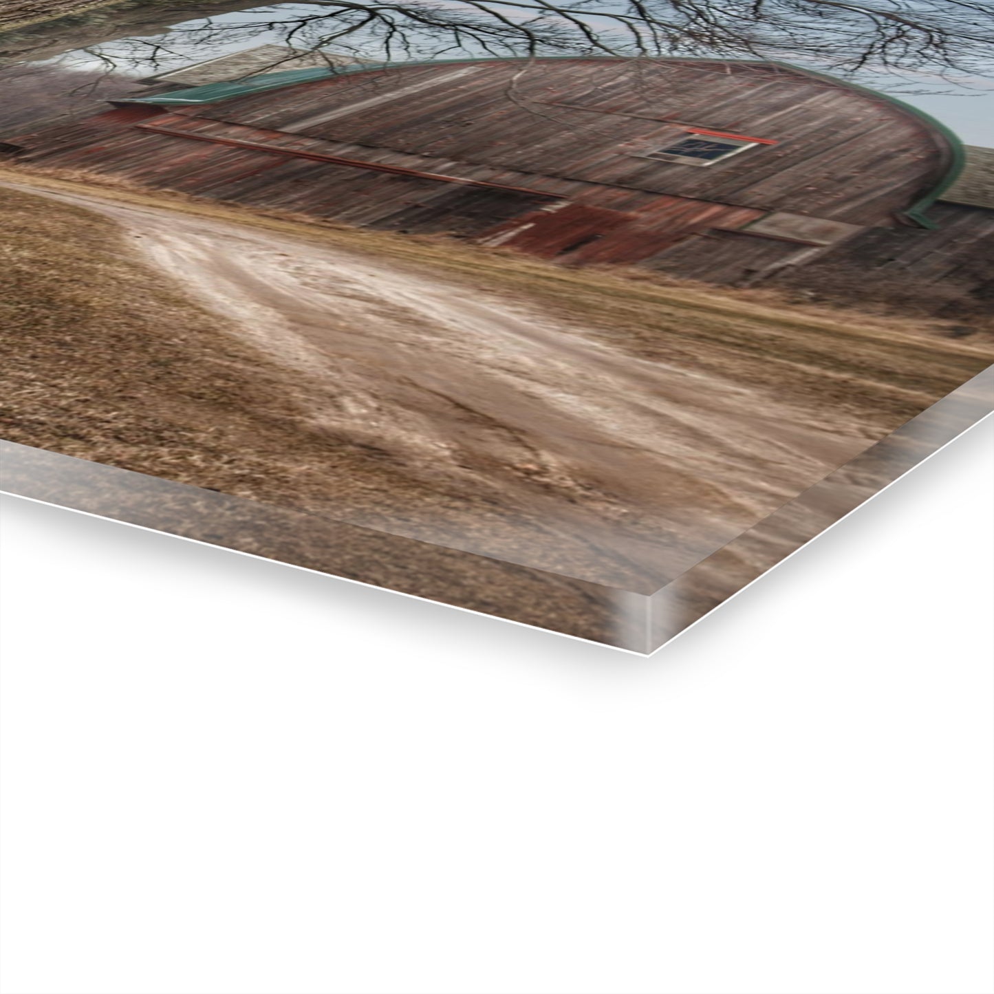 U R There Photography Barn of Deckerville Road Rustic Farmhouse Acrylic Wall Print