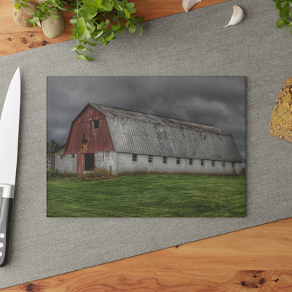 Barn Boutique Rustic Tempered-Glass Cutting Board| Peters Road Appaloosa I