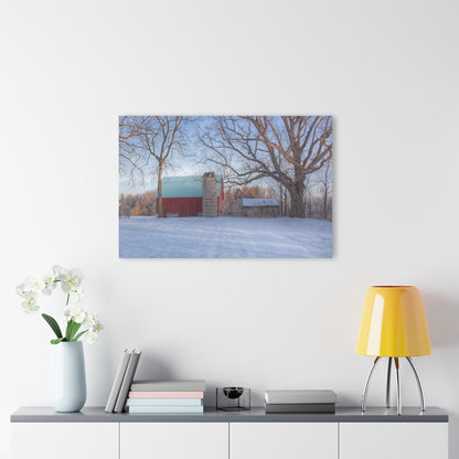 U R There Photography Webster Road Red I Rustic Farmhouse Acrylic Wall Print