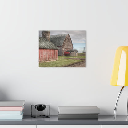 U R There Photography Roedel Roadside Reds III Rustic Farmhouse Acrylic Wall Print