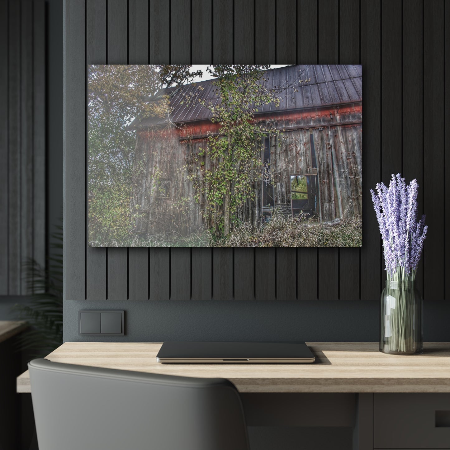 U R There Photography Annie's Barn II Rustic Farmhouse Acrylic Wall Print