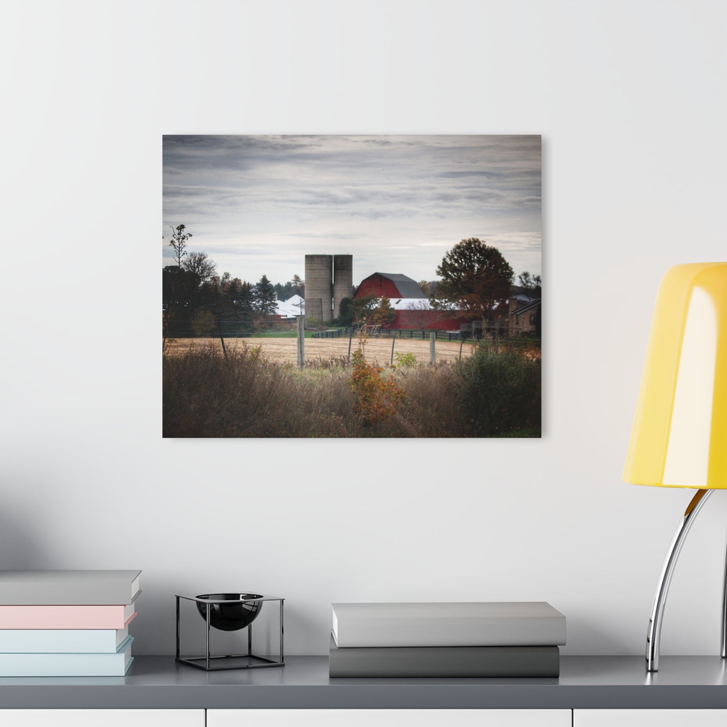 U R There Photography Haines Road Farm Rustic Farmhouse Acrylic Wall Print