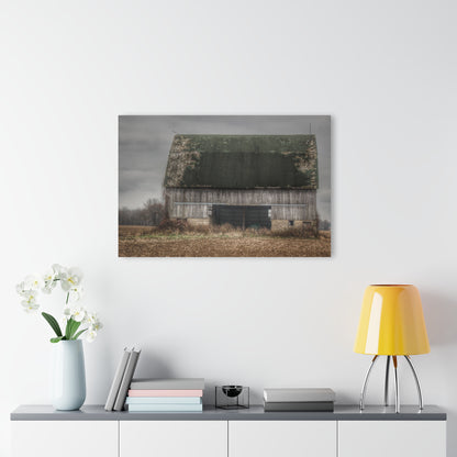 U R There Photography Stone Road Old Grey II Rustic Farmhouse Acrylic Wall Print