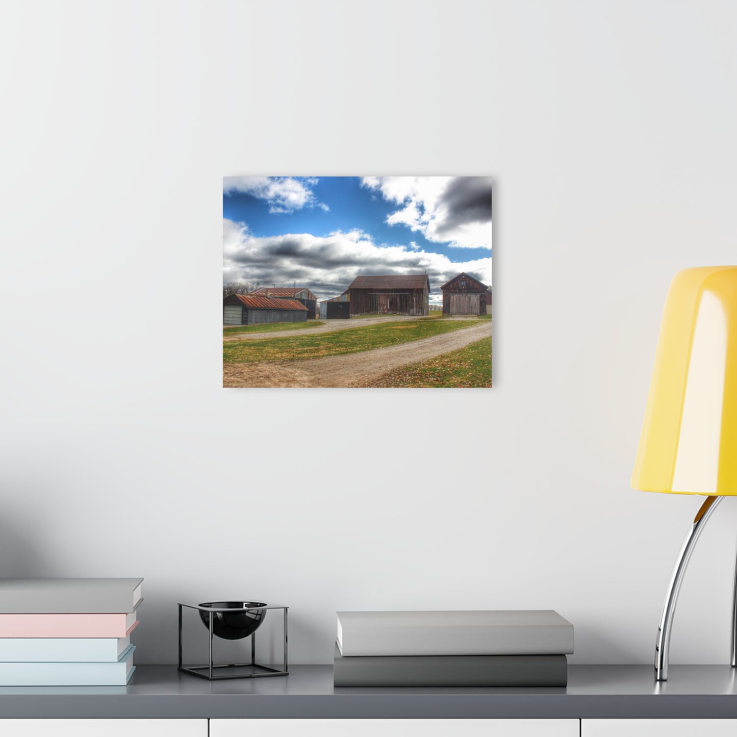 U R There Photography Buckhorn Lake Road Centennial Farm Rustic Farmhouse Acrylic Wall Print
