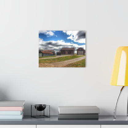 U R There Photography Buckhorn Lake Road Centennial Farm Rustic Farmhouse Acrylic Wall Print