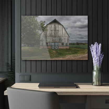 U R There Photography Bristol Road White I Rustic Farmhouse Acrylic Wall Print