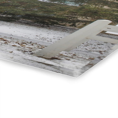 U R There Photography Hollow Corners Hidden Rustic Farmhouse Acrylic Wall Print