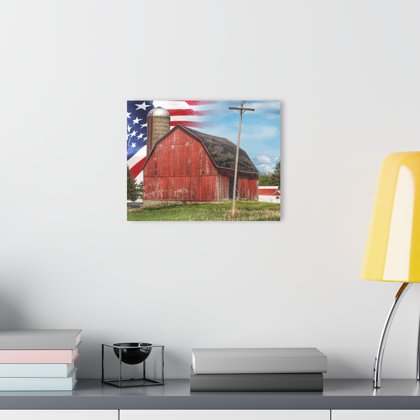U R There Photography An American Farm I Rustic Farmhouse Acrylic Wall Print