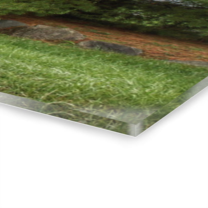 U R There Photography Dequindre Road Grey II Rustic Farmhouse Acrylic Wall Print