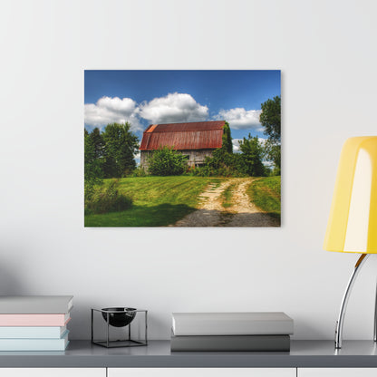U R There Photography Grey Road Rusted III Rustic Farmhouse Acrylic Wall Print