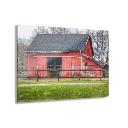 U R There Photography M-21 Roadside Stable II Rustic Farmhouse Acrylic Wall Print