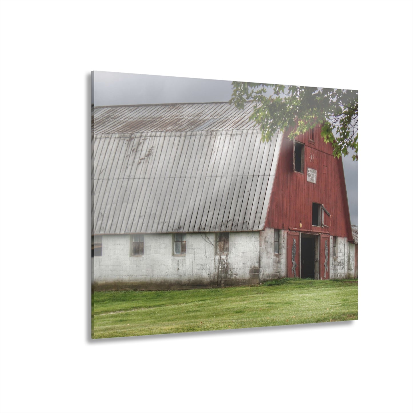 Barn Boutique Modern Farmhouse Acrylic Wall Print| Peters Road Appaloosa Barn II