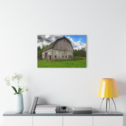 U R There Photography Fieldstone Grey Rustic Farmhouse Acrylic Wall Print