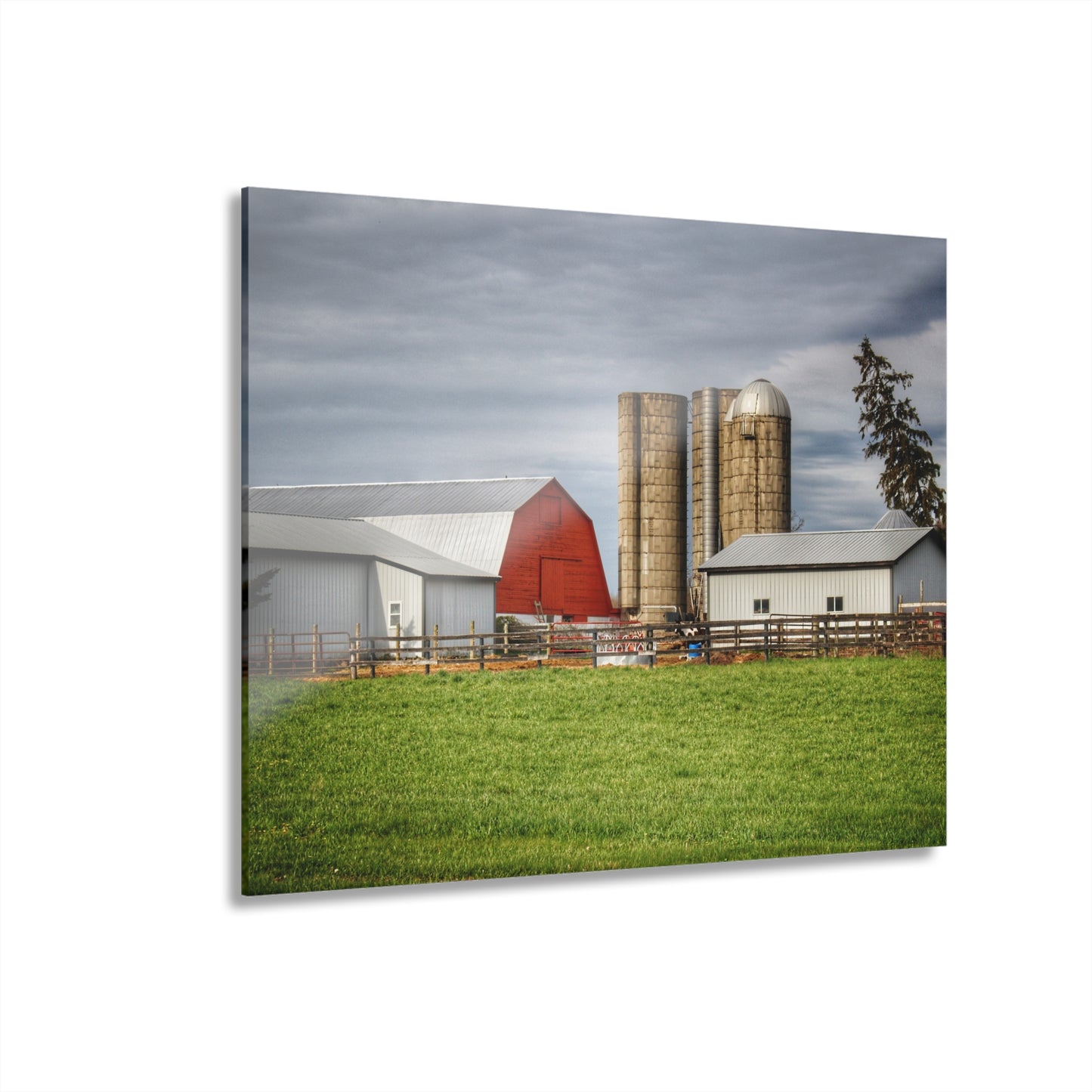 U R There Photography M-24 Farm Rustic Farmhouse Acrylic Wall Print
