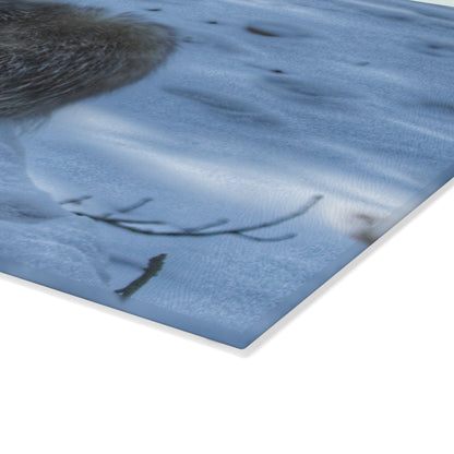 U R There Photography Sutton Road Possum Rustic Farmhouse Tempered-Glass Cutting Board