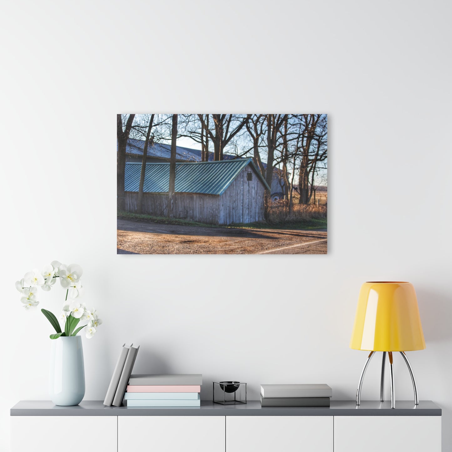 U R There Photography Baldwin Roadside Shack Rustic Farmhouse Acrylic Wall Print