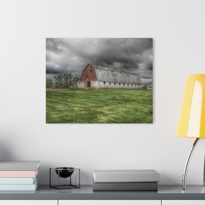 Barn Boutique Modern Farmhouse Acrylic Wall Print| Peters Road Appaloosa Barn I