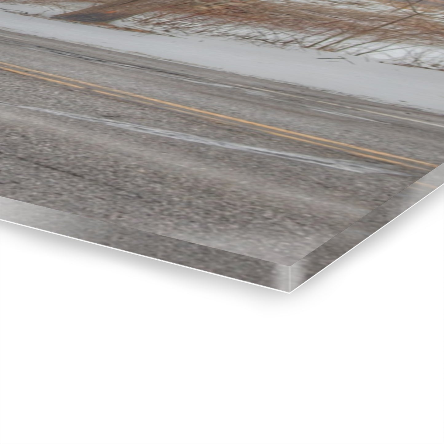 U R There Photography Leonard Stone Grey Rustic Farmhouse Acrylic Wall Print