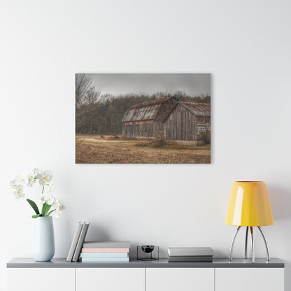 U R There Photography Arbela Road Greys Rustic Farmhouse Acrylic Wall Print
