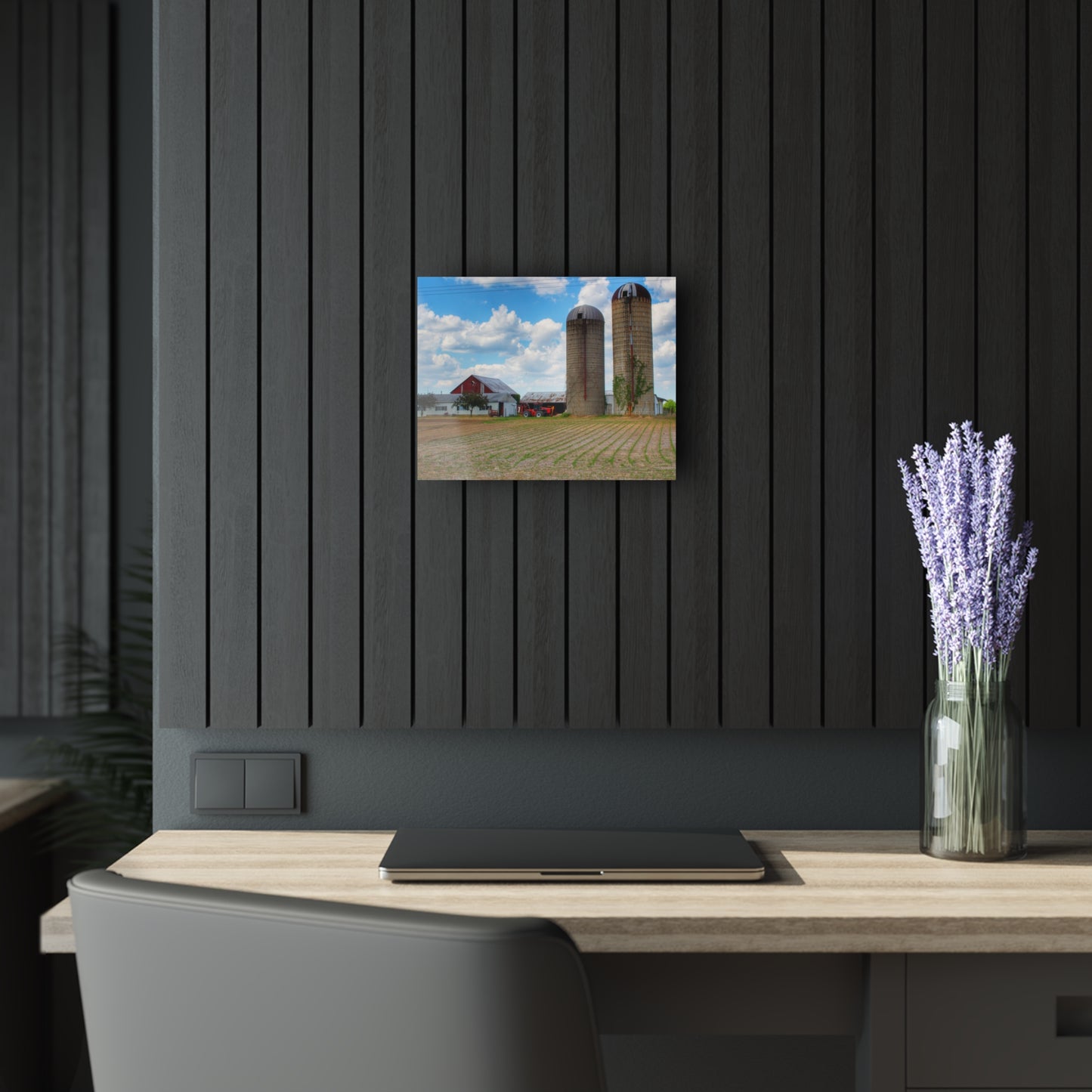 U R There Photography Marlette Road Farm III Rustic Farmhouse Acrylic Wall Print