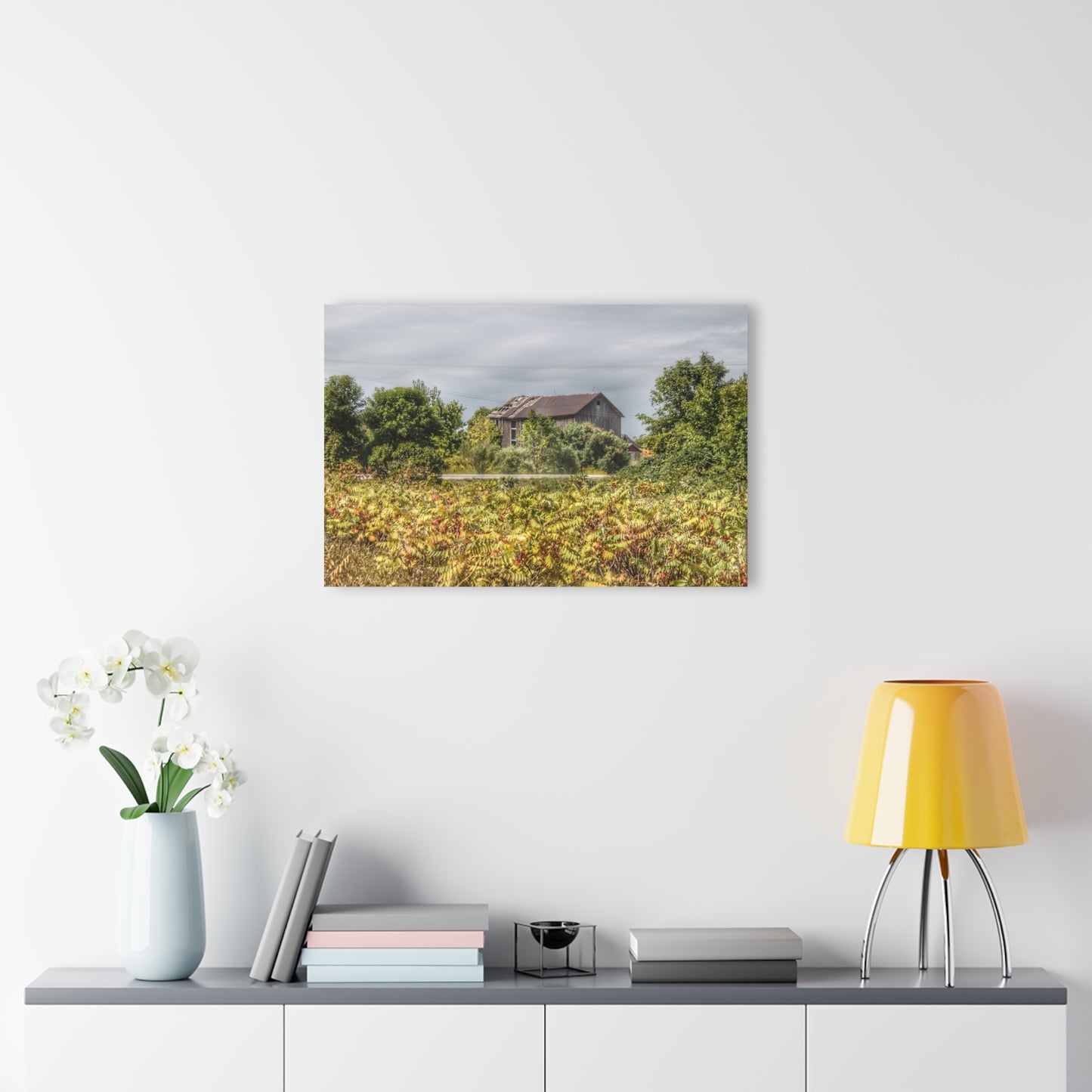 U R There Photography Van Dyke Grey Rustic Farmhouse Acrylic Wall Print