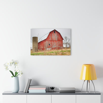 U R There Photography Columbiaville Red 2020 Rustic Farmhouse Acrylic Wall Print