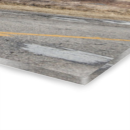 U R There Photography Maple Grove Little Red Rustic Farmhouse Acrylic Wall Print