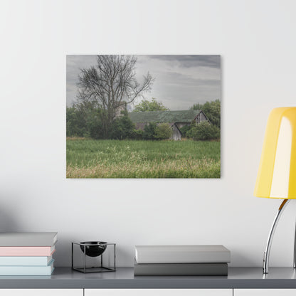 U R There Photography Wilder Road Grey III Rustic Farmhouse Acrylic Wall Print