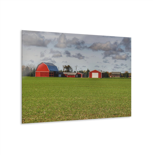 U R There Photography Dehmel Road Farm I Rustic Farmhouse Acrylic Wall Print