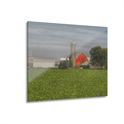 U R There Photography Richardson Road Farm Rustic Farmhouse Acrylic Wall Print