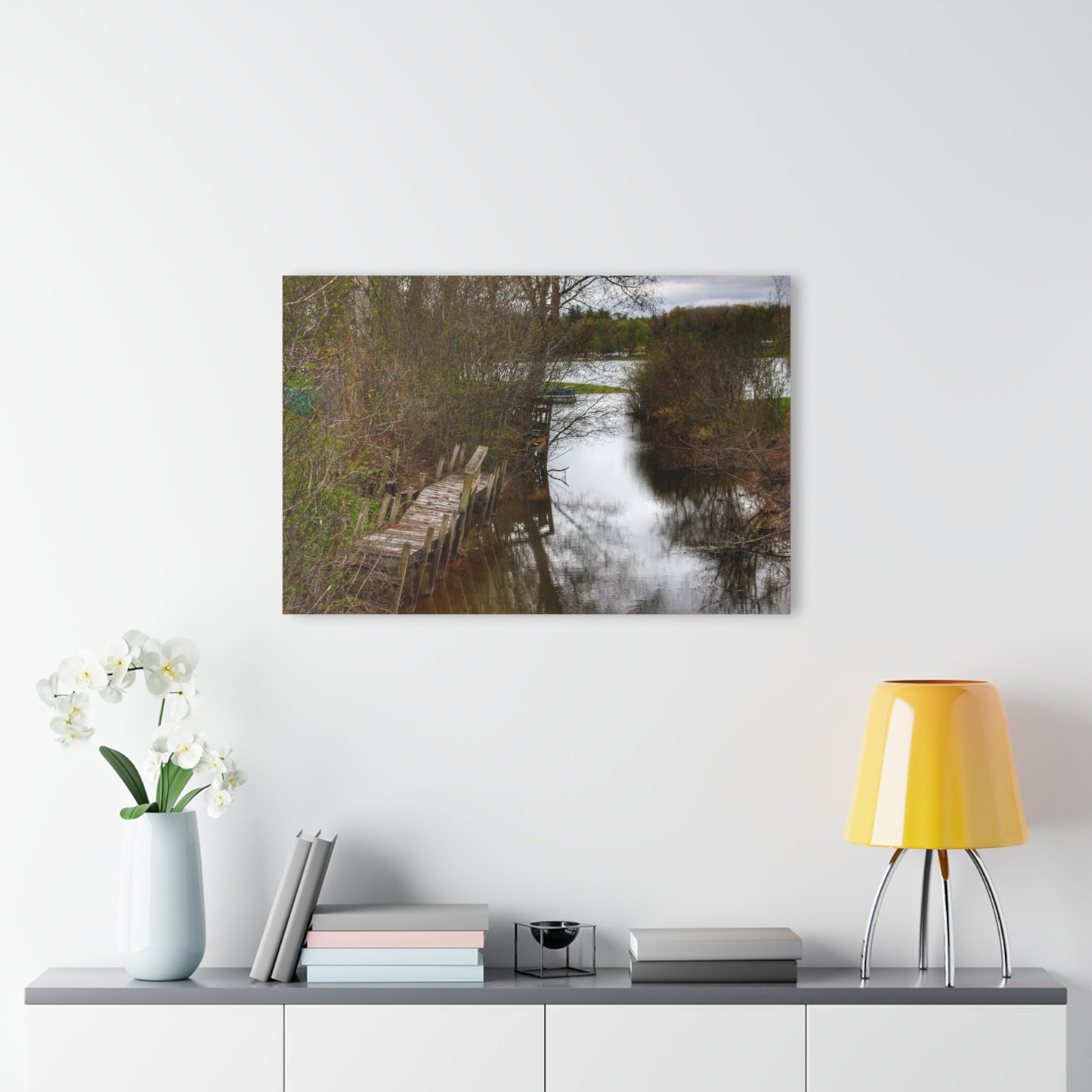 U R There Photography Private Pathways Rustic Farmhouse Acrylic Wall Print