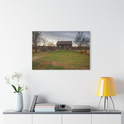 U R There Photography Roadside Greys of Carsonville Rustic Farmhouse Acrylic Wall Print