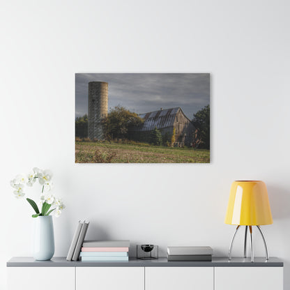 U R There Photography Collapsing in Croswell Rustic Farmhouse Acrylic Wall Print