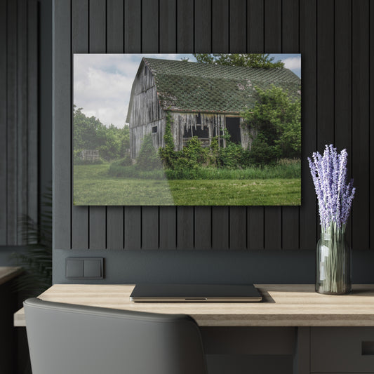 Barn Boutique Modern Farmhouse Acrylic Wall Print| Hunters Creek Forgotten Grey