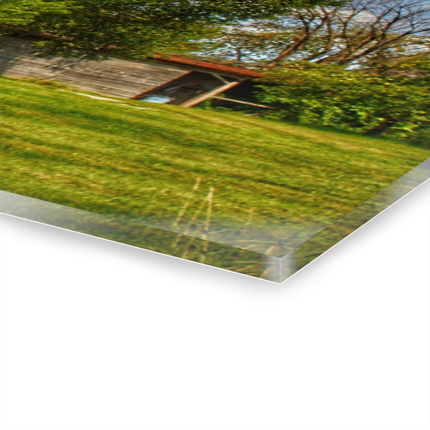 U R There Photography Grey Road Rusted II Rustic Farmhouse Acrylic Wall Print