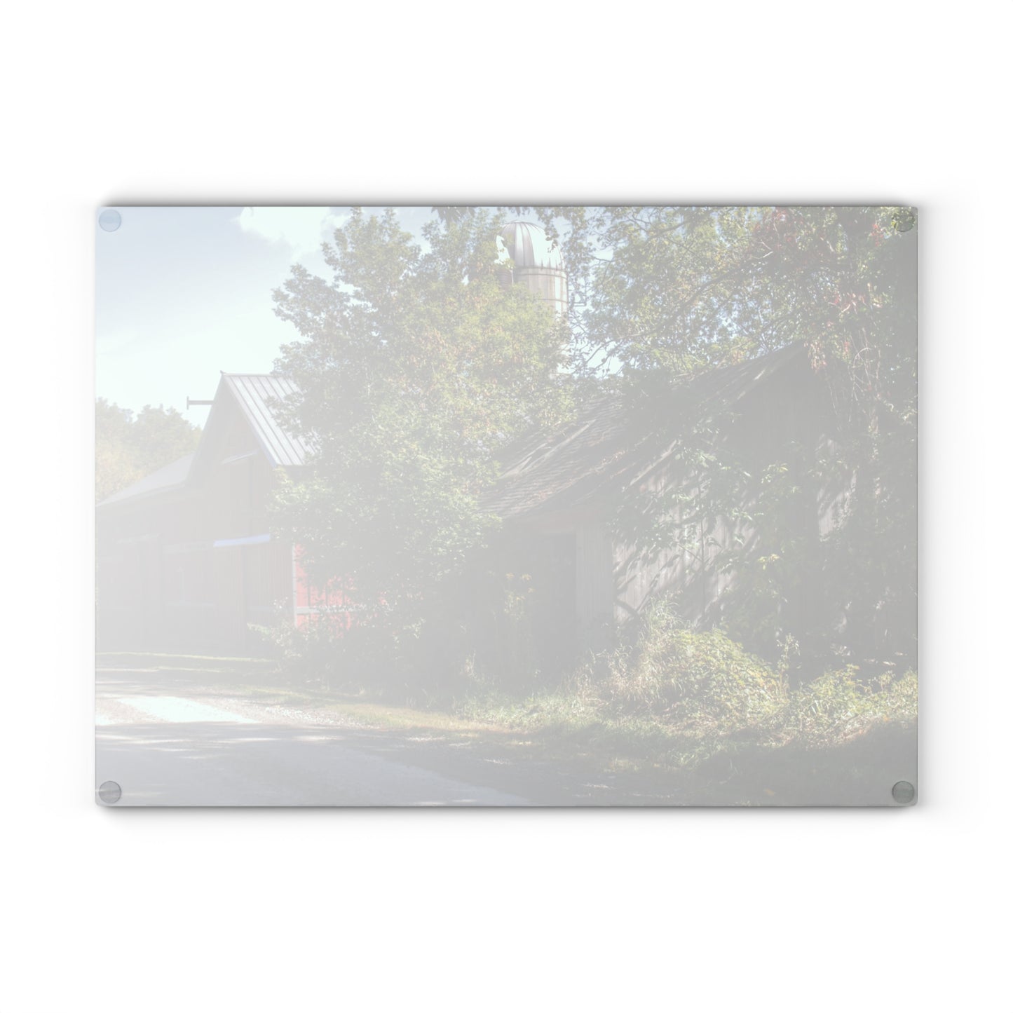 Barn Boutique Rustic Tempered-Glass Cutting Board| Bordman Roadside Buddies II