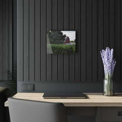 U R There Photography Above the Corn on Piersonville Road III Rustic Farmhouse Acrylic Wall Print