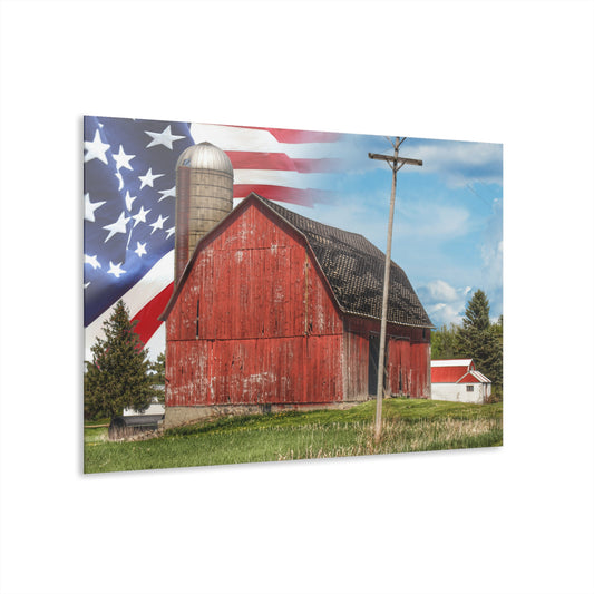 U R There Photography An American Farm I Rustic Farmhouse Acrylic Wall Print