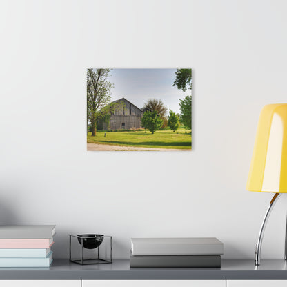 U R There Photography Caro Road Twin Greys II Rustic Farmhouse Acrylic Wall Print